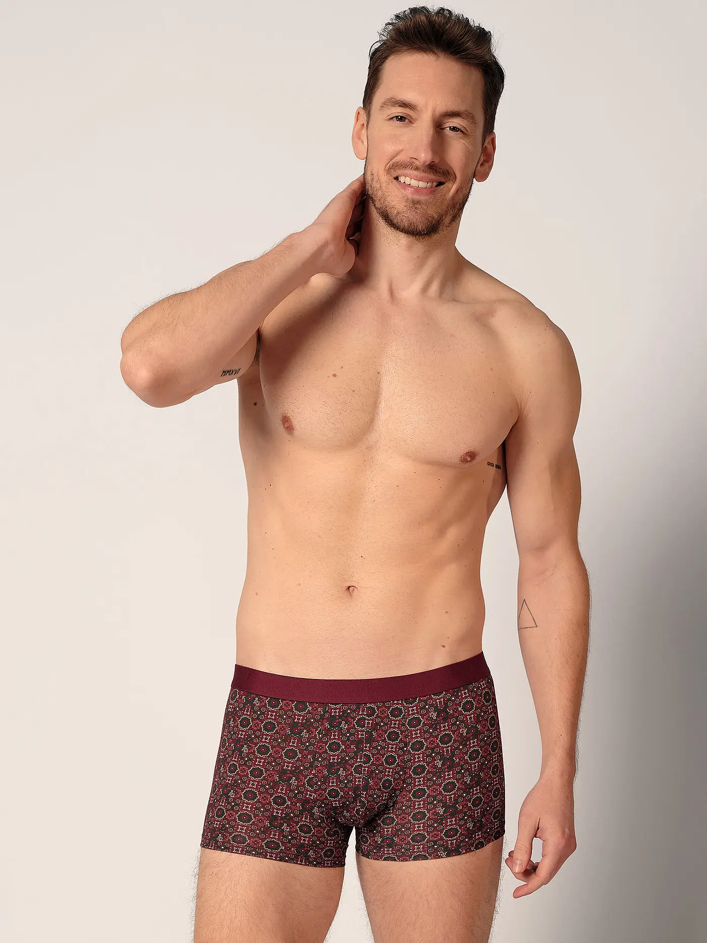HUBER | Pants cabernet water traditional til | 